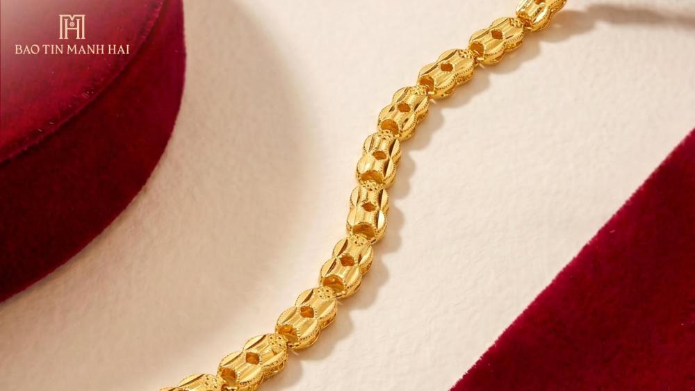 Dây chuyền vàng ta 4 chỉ là trang sức vàng 24K có giá trị cao