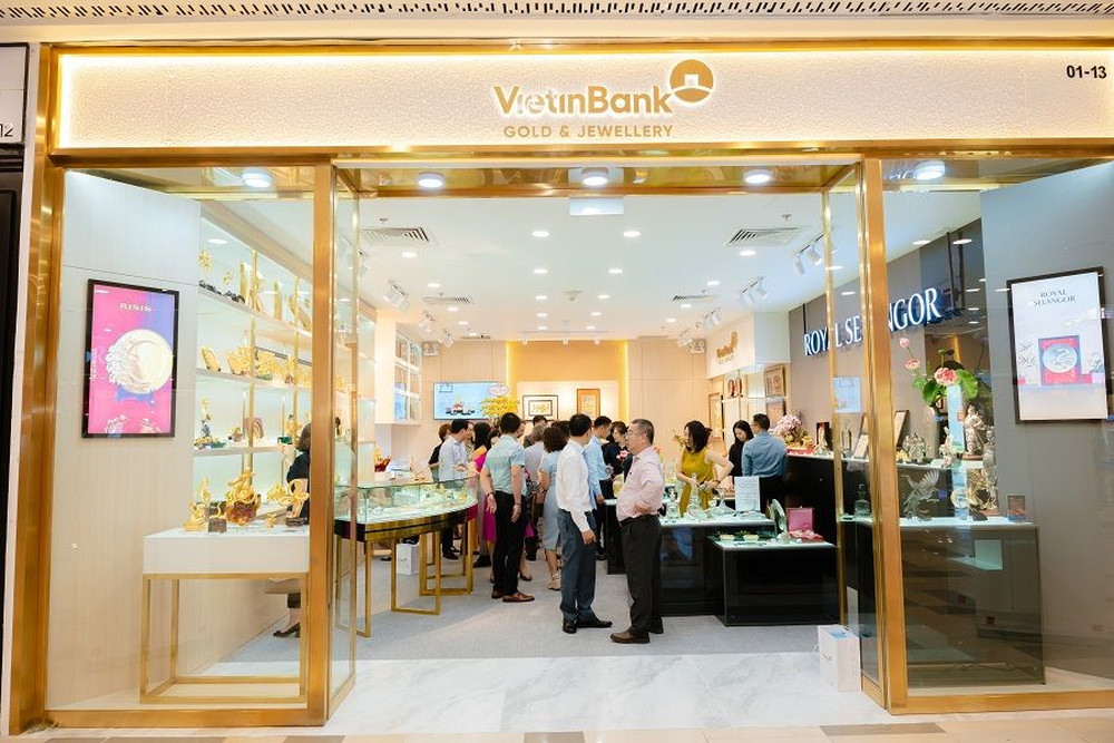 Đơn vị cung cấp các sản phẩm vàng tích lũy, vàng nhẫn và trang sức thuộc hệ thống Vàng bạc Đá quý VietinBank