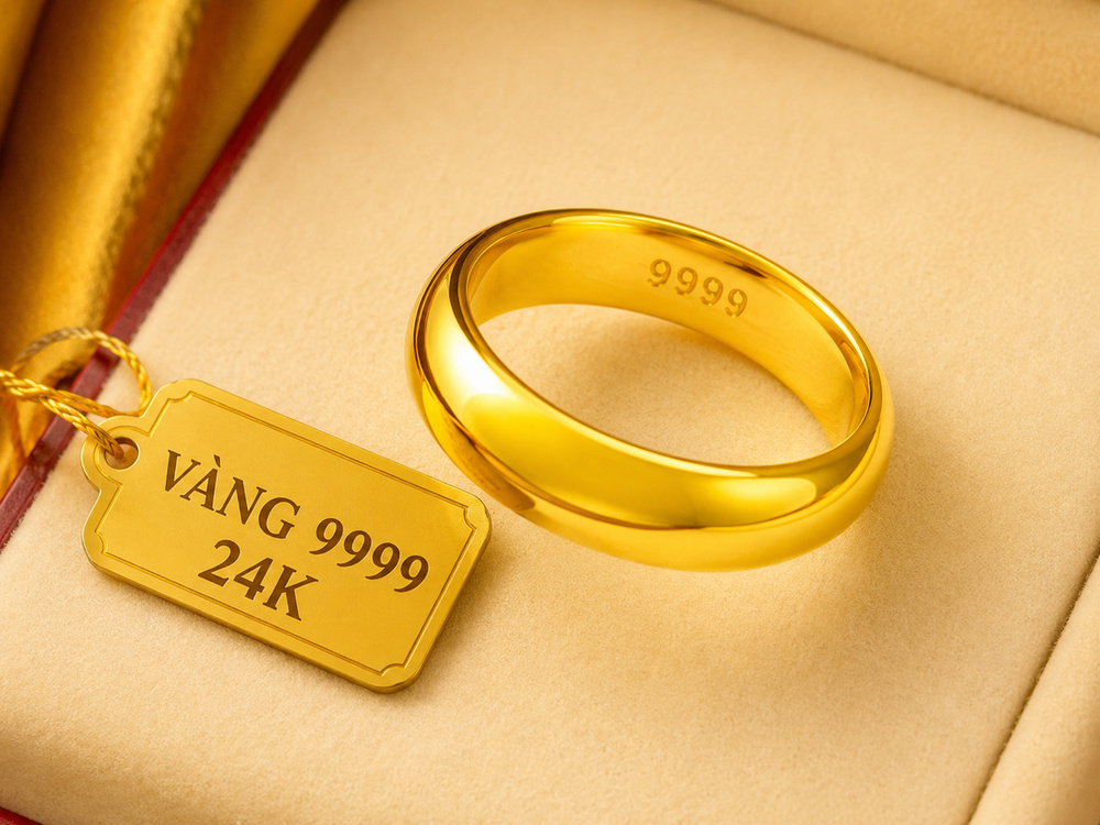 Vàng 24K (9999/999) có hàm lượng vàng gần như nguyên chất, phù hợp cho mục đích tích lũy và đầu tư