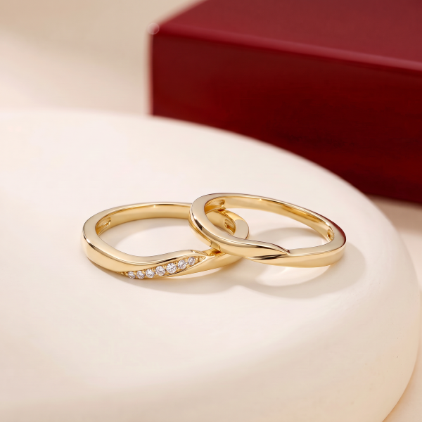 Nhẫn cưới Công nghệ vàng 10K
