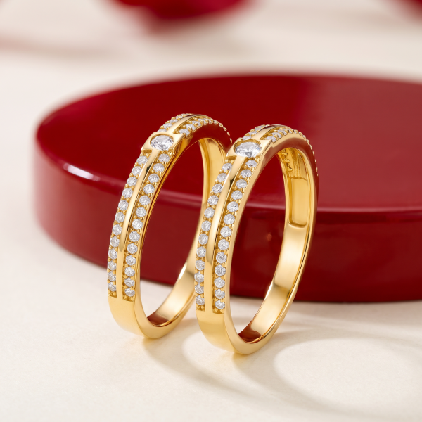 Nhẫn cưới Công nghệ vàng 14K
