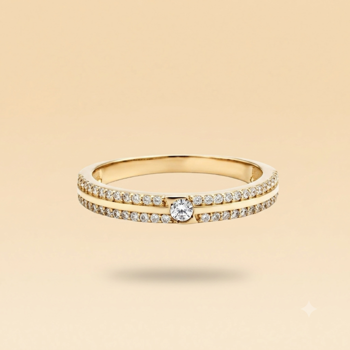 Nhẫn cưới Công nghệ vàng 14K