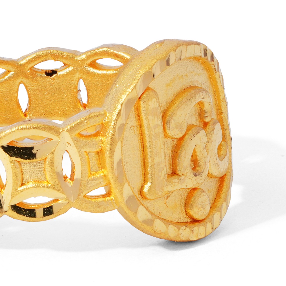 Nhẫn Kim Tiền 3D vàng 24K 24N1V49KD0-601050-161