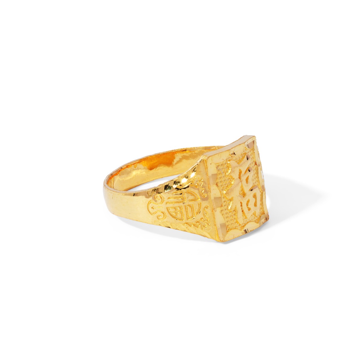 Nhẫn vuông phay vàng 24K 24N1V49KD0-508001-030
