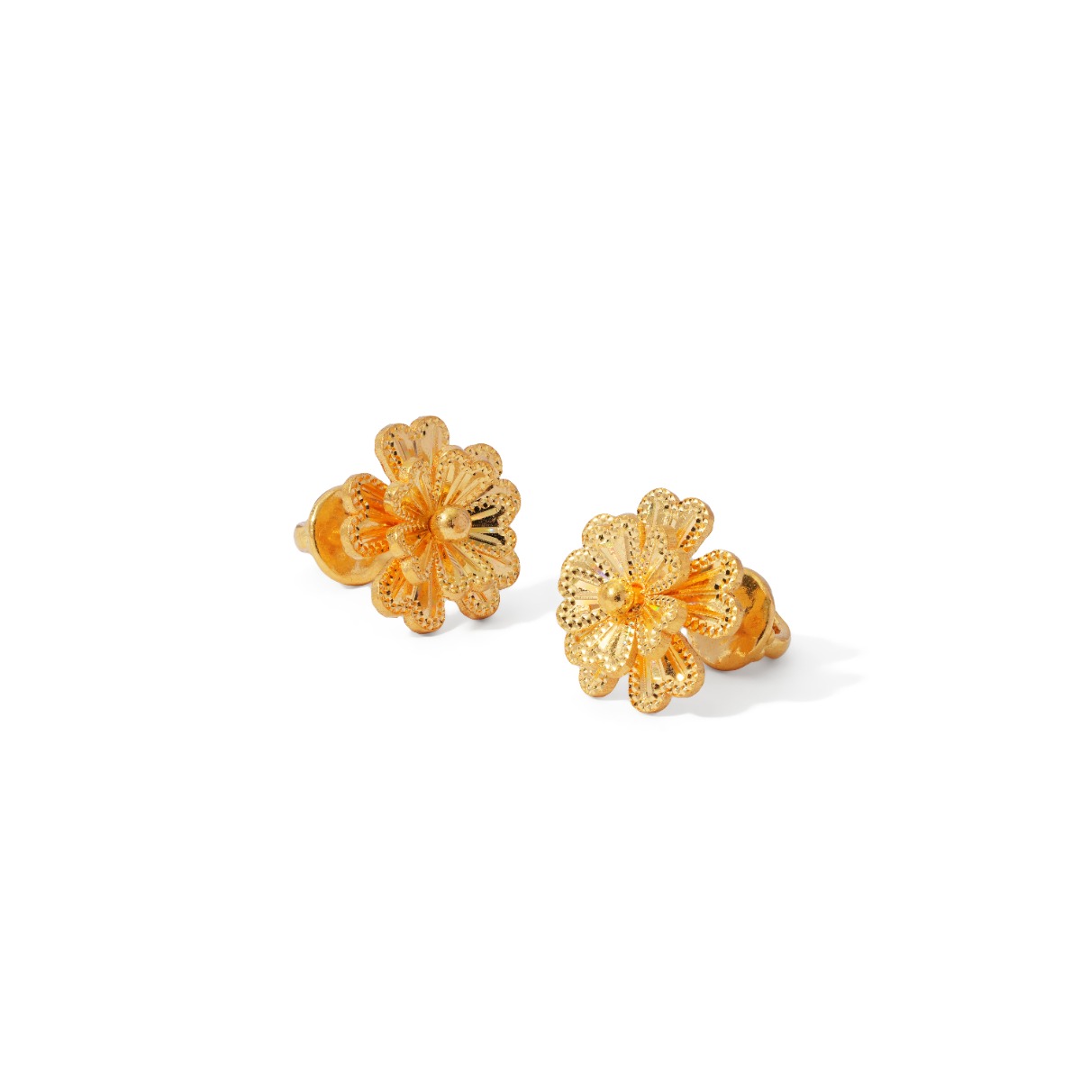Bông tai vàng 24K 24BTV49KD0-503020-056