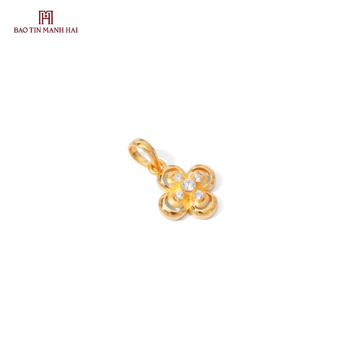 Mặt dây chuyền vàng 24K 24MAV39CZH-511001-033