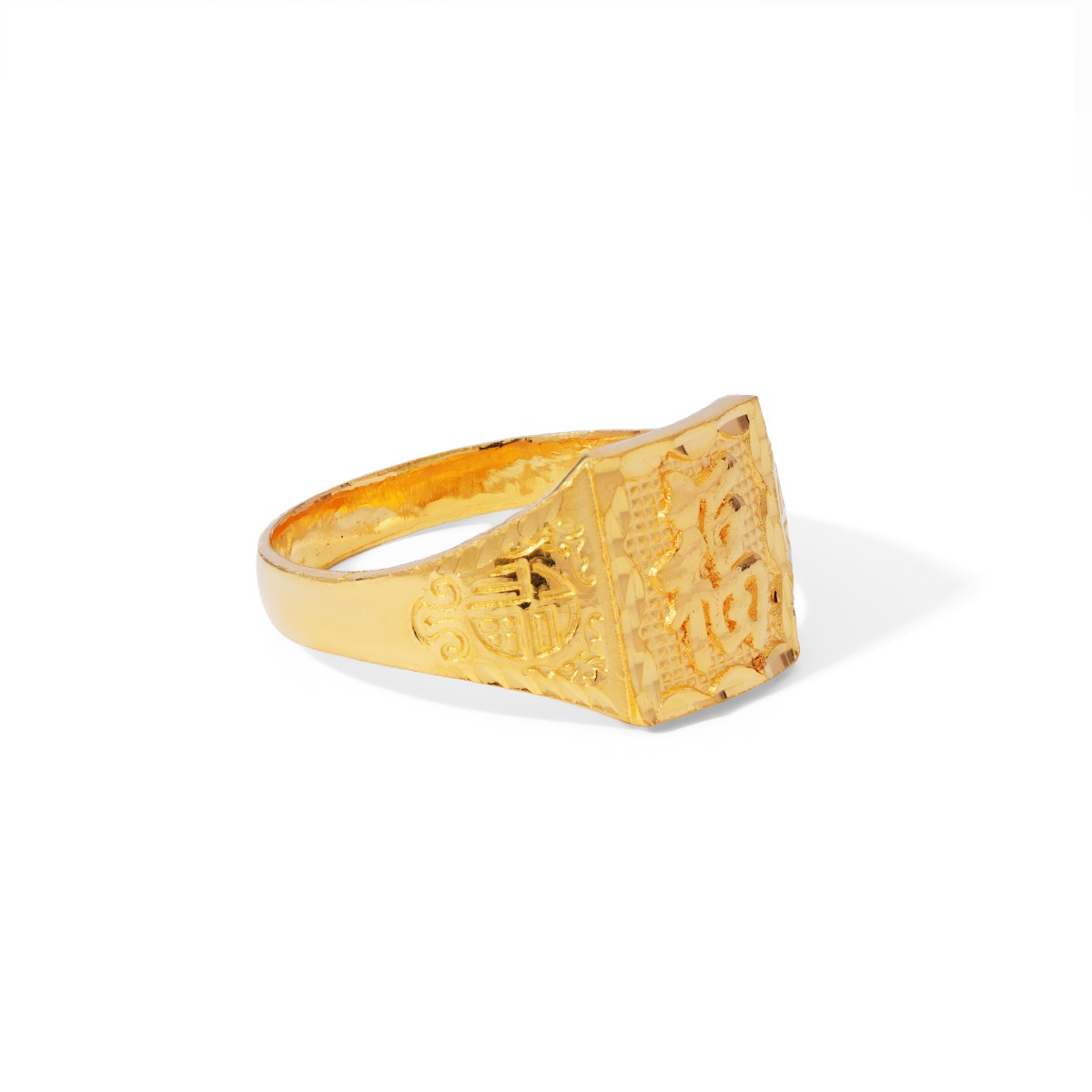 Nhẫn vuông phay vàng 24K 24N1V49KD0-210020-0129