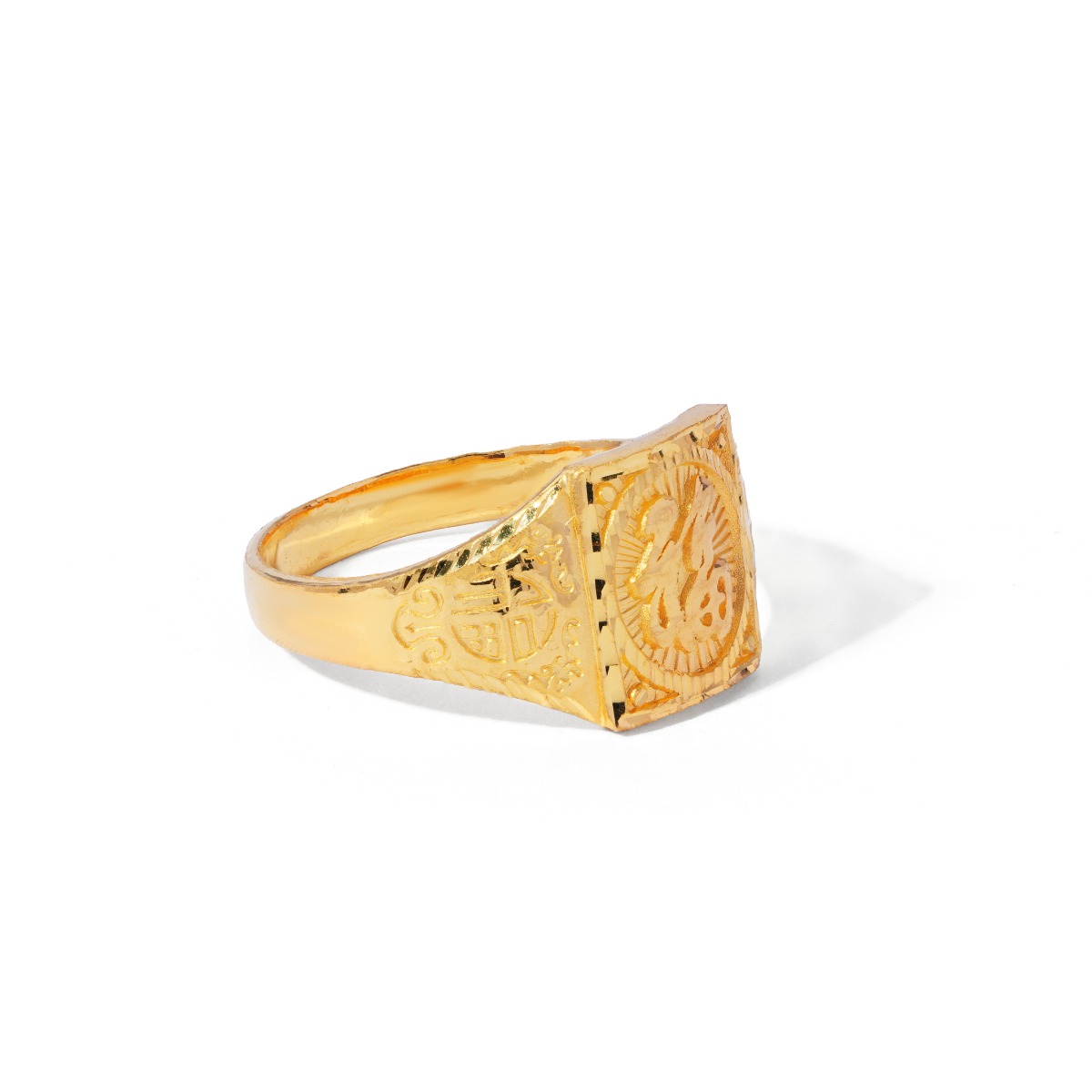 Nhẫn vuông phay vàng 24K 24N1V49KD0-210019-0097
