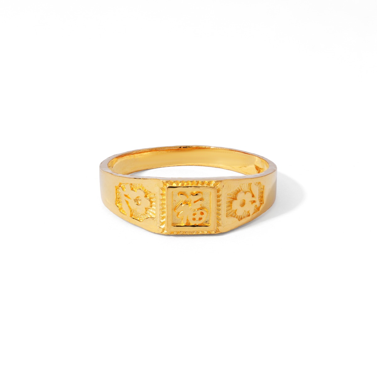 Nhẫn vuông đúc vàng 24K 24N1V39KD0-211002-0683