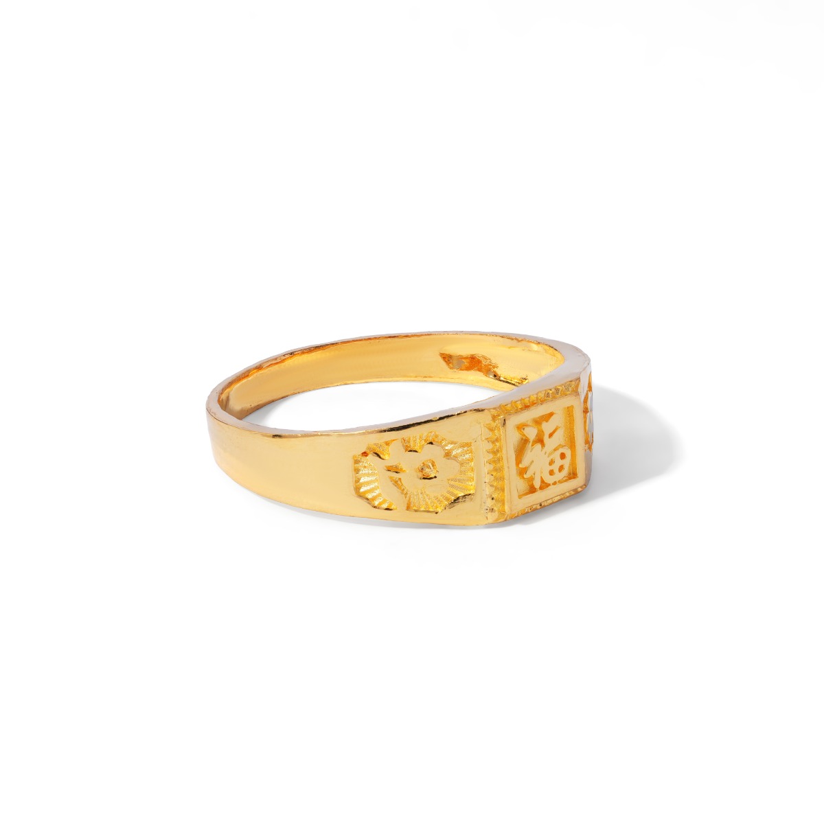 Nhẫn vuông đúc vàng 24K 24N1V39KD0-211002-0683