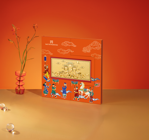Vàng Đăng Khoa & Công Danh - Cá chép vượt Vũ Môn (3 Cá)