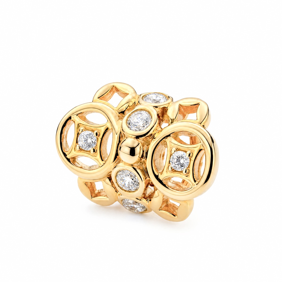 Charm vàng 10K BTCHV10KDH-412001-096