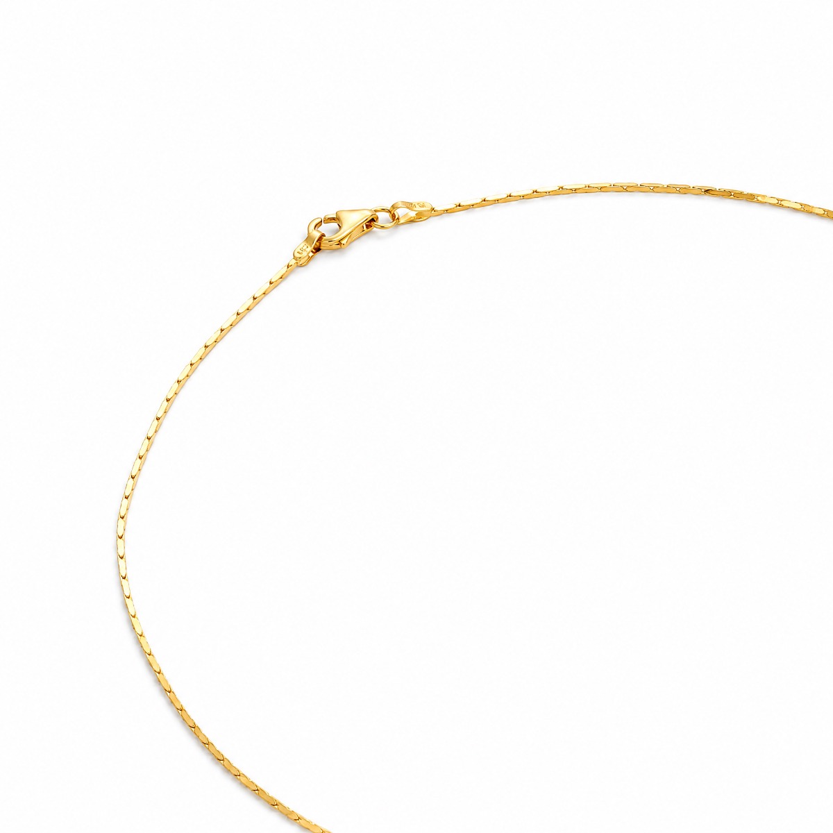 Dây chuyền không mặt vàng 14K BTD1V14KD0-510009-017
