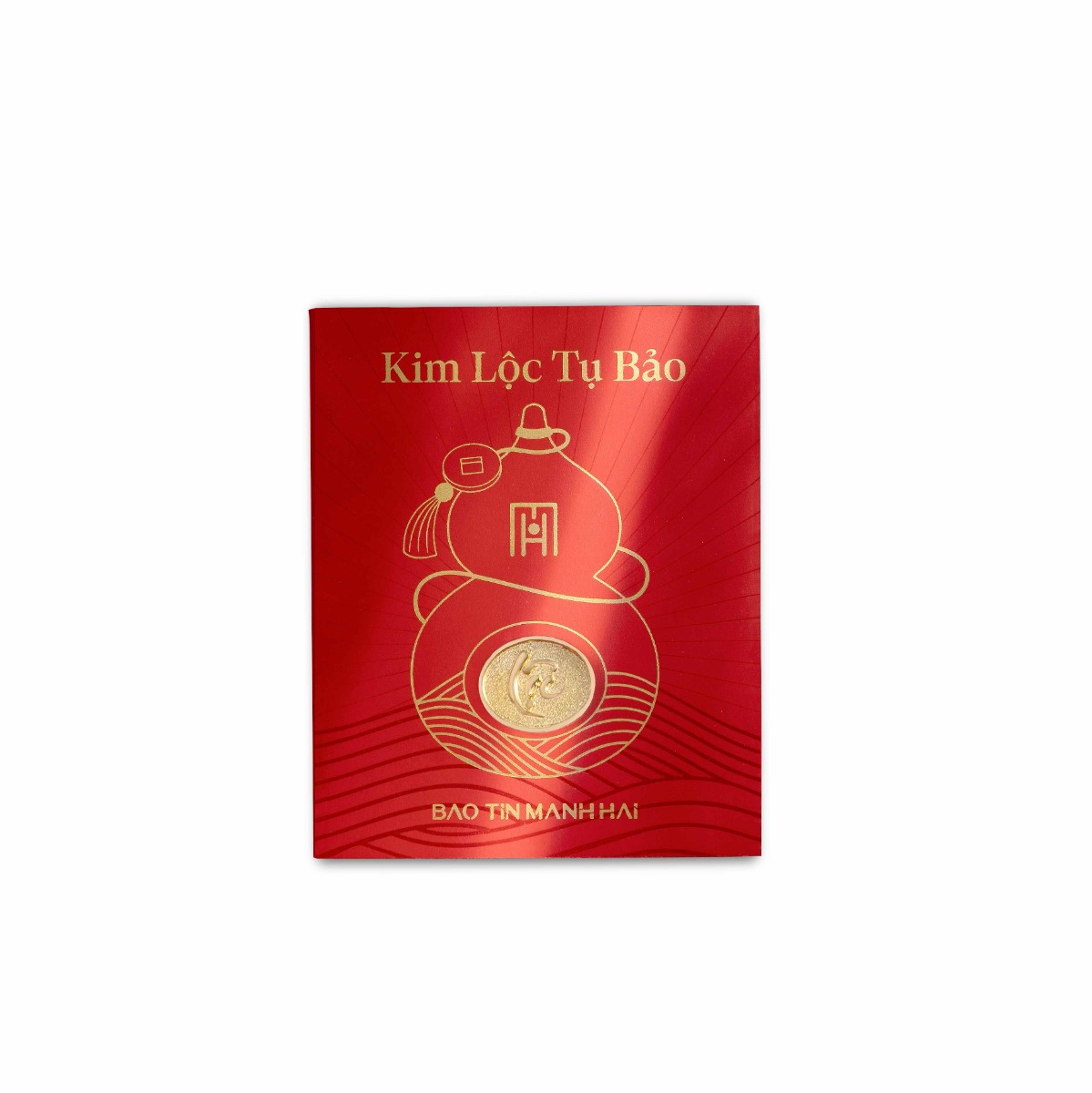 Thẻ vàng Kim Lộc Tụ Bảo vàng 24K BTMVV49KD0-501005-001