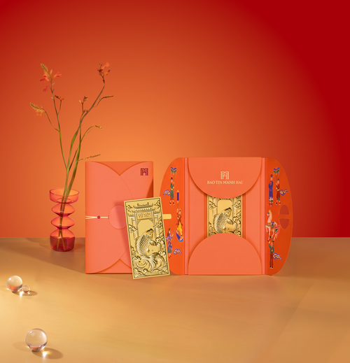 Vàng Đăng Khoa & Công Danh - Cá chép vượt Vũ Môn (CN)