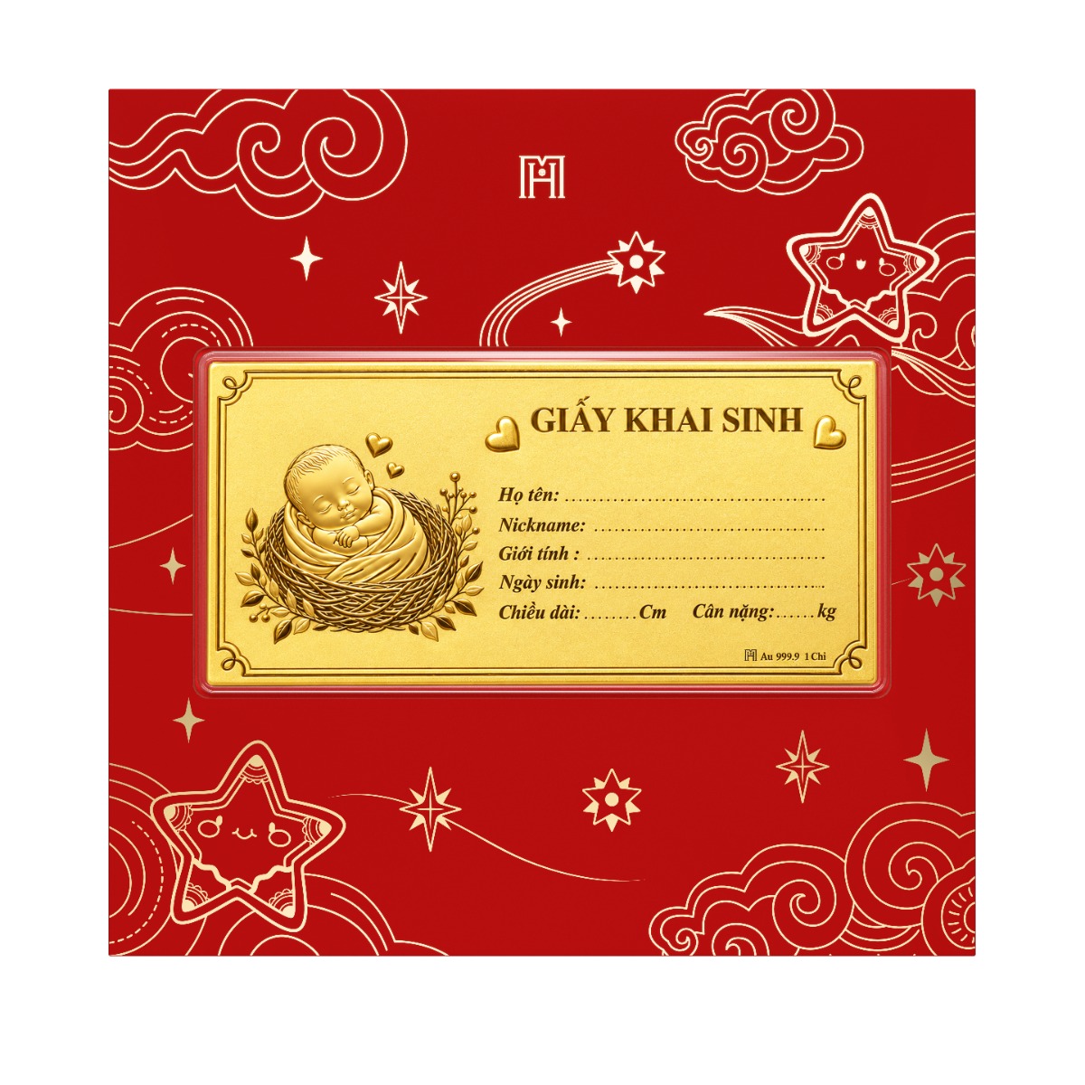 Vàng Phúc Bảo Đầu Đời - Khai Sinh (CN)