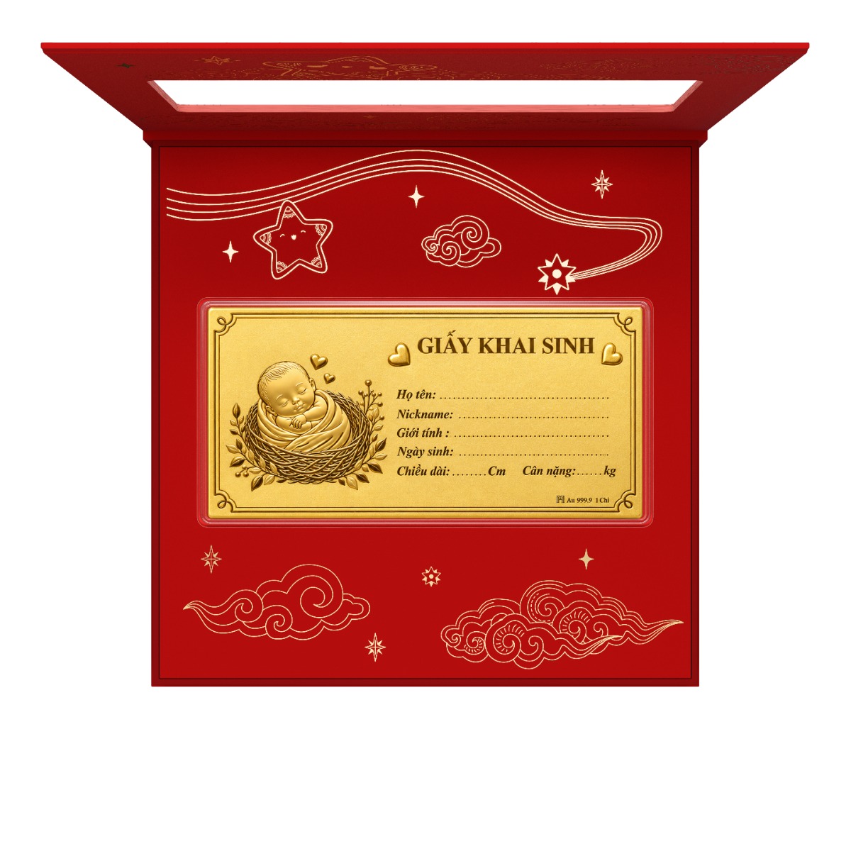 Vàng Phúc Bảo Đầu Đời - Khai Sinh (CN)