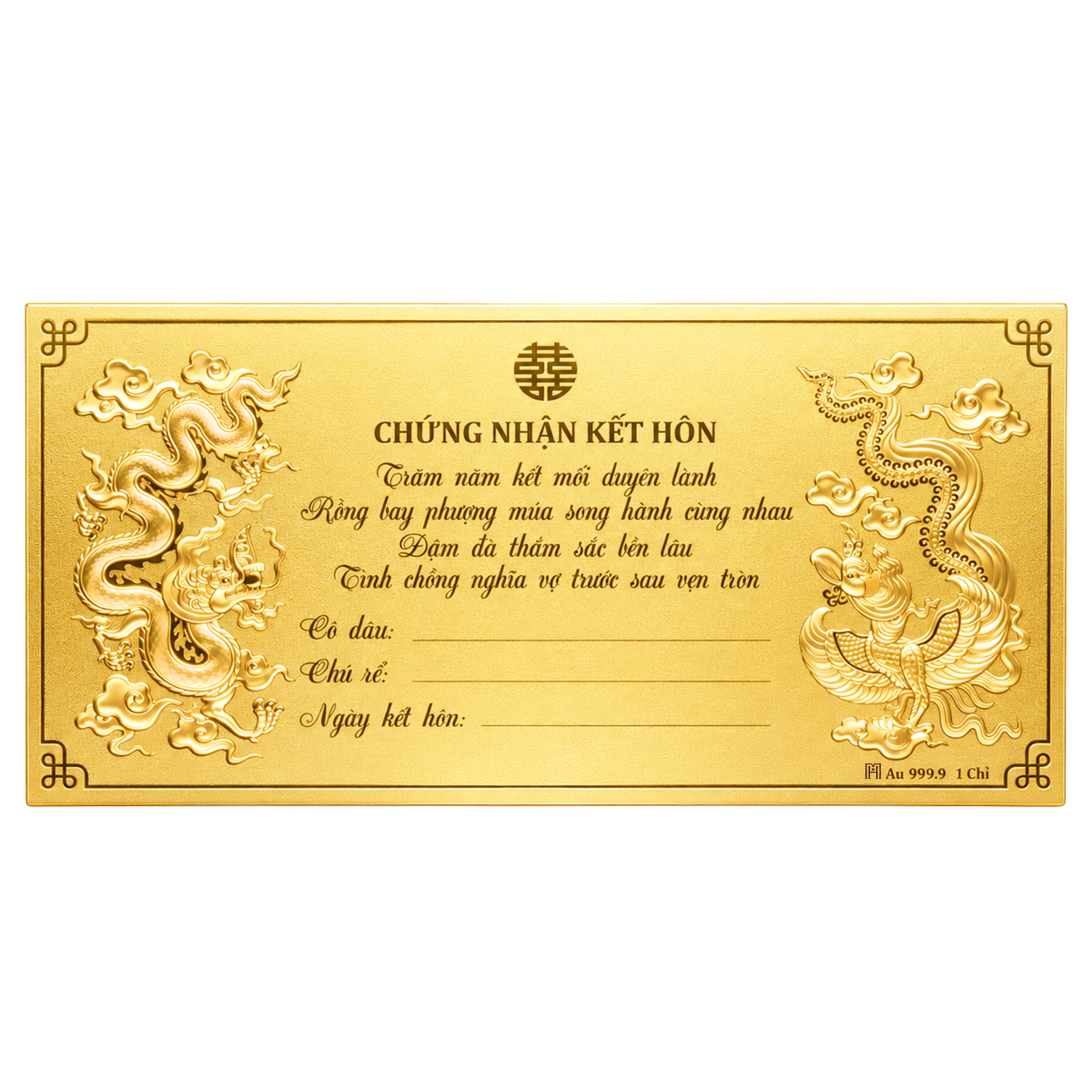 Vàng Một Đời Chung Đôi - Long Phụng (CN)