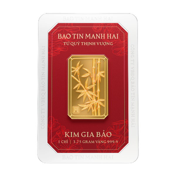 Combo Trúc & Mai chữ nhật 1 chỉ