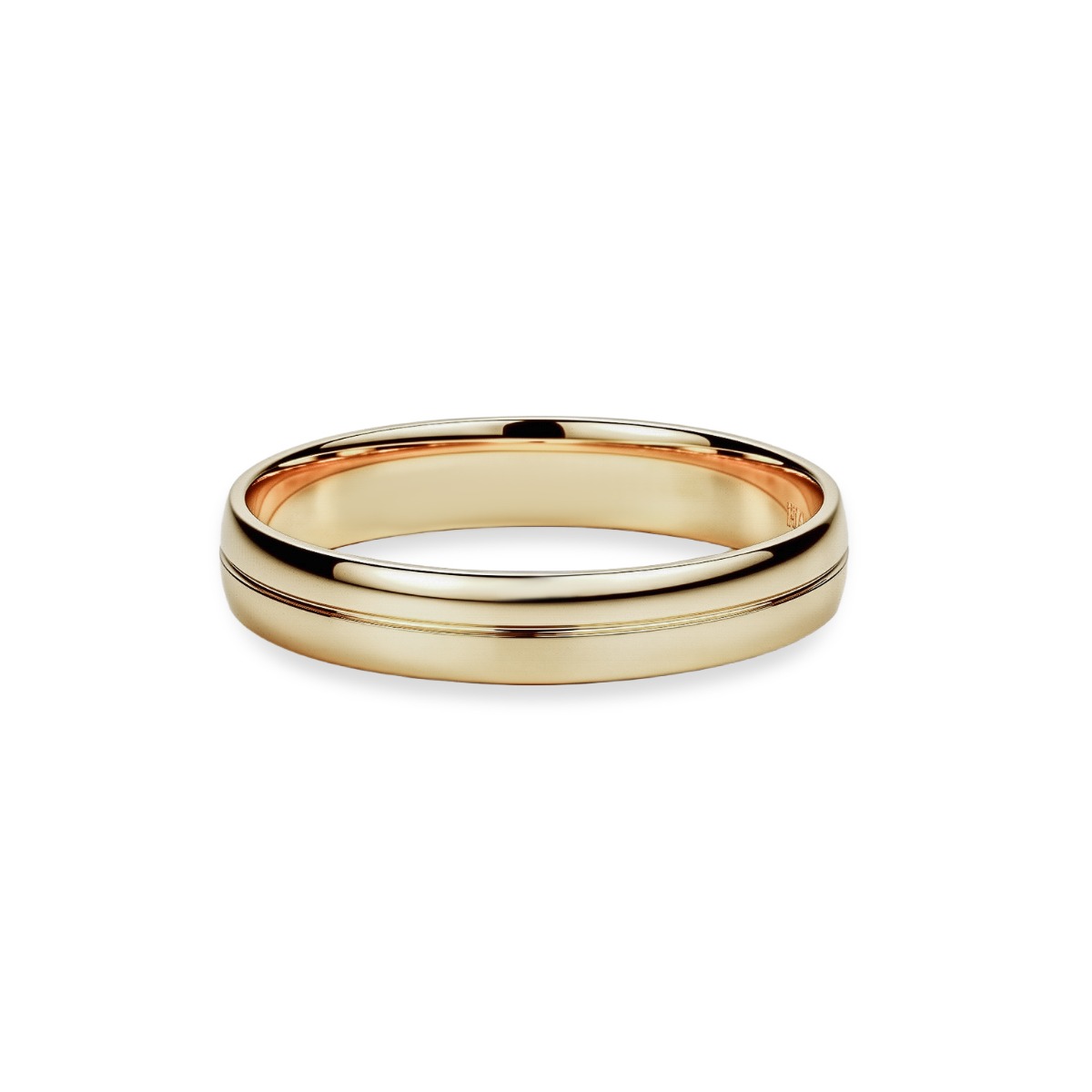 Nhẫn cưới công nghệ vàng 14K NCCNV14KD0-509008-022