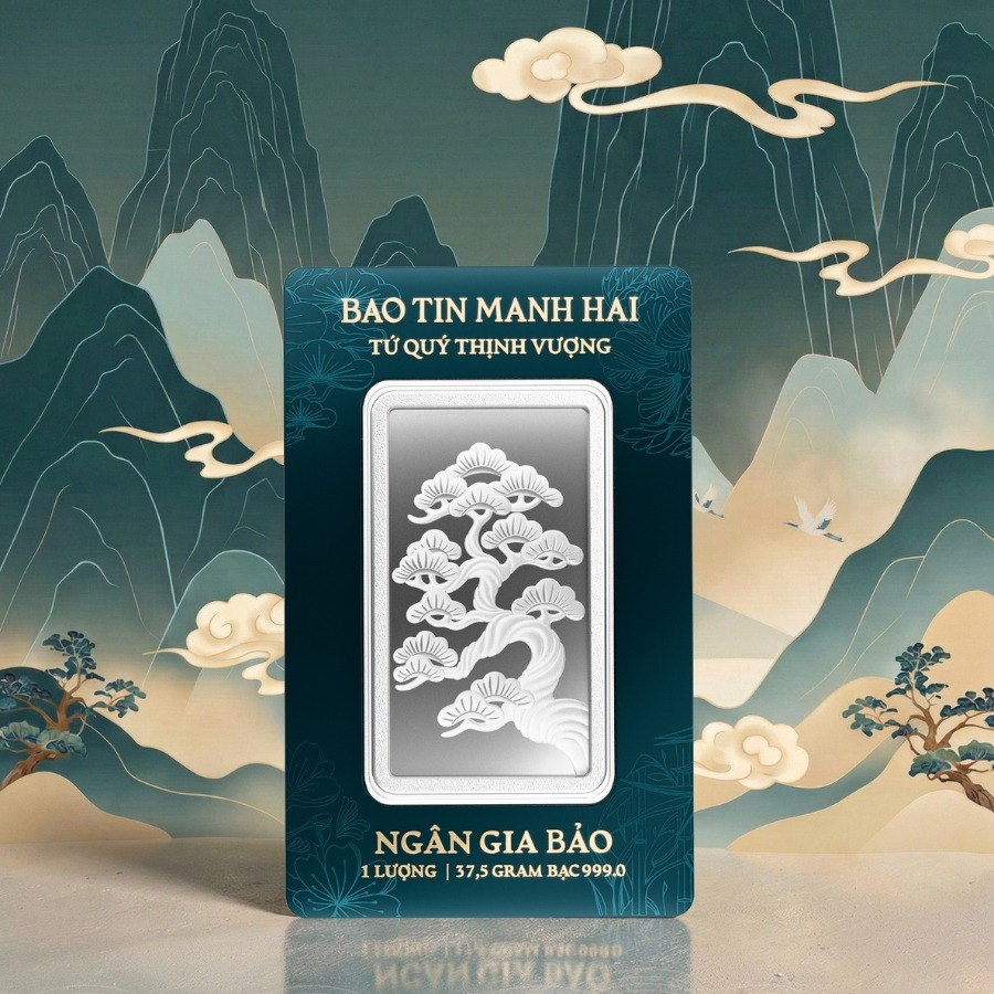 Ngân Gia Bảo Tứ Qúy - Tùng 1 lượng