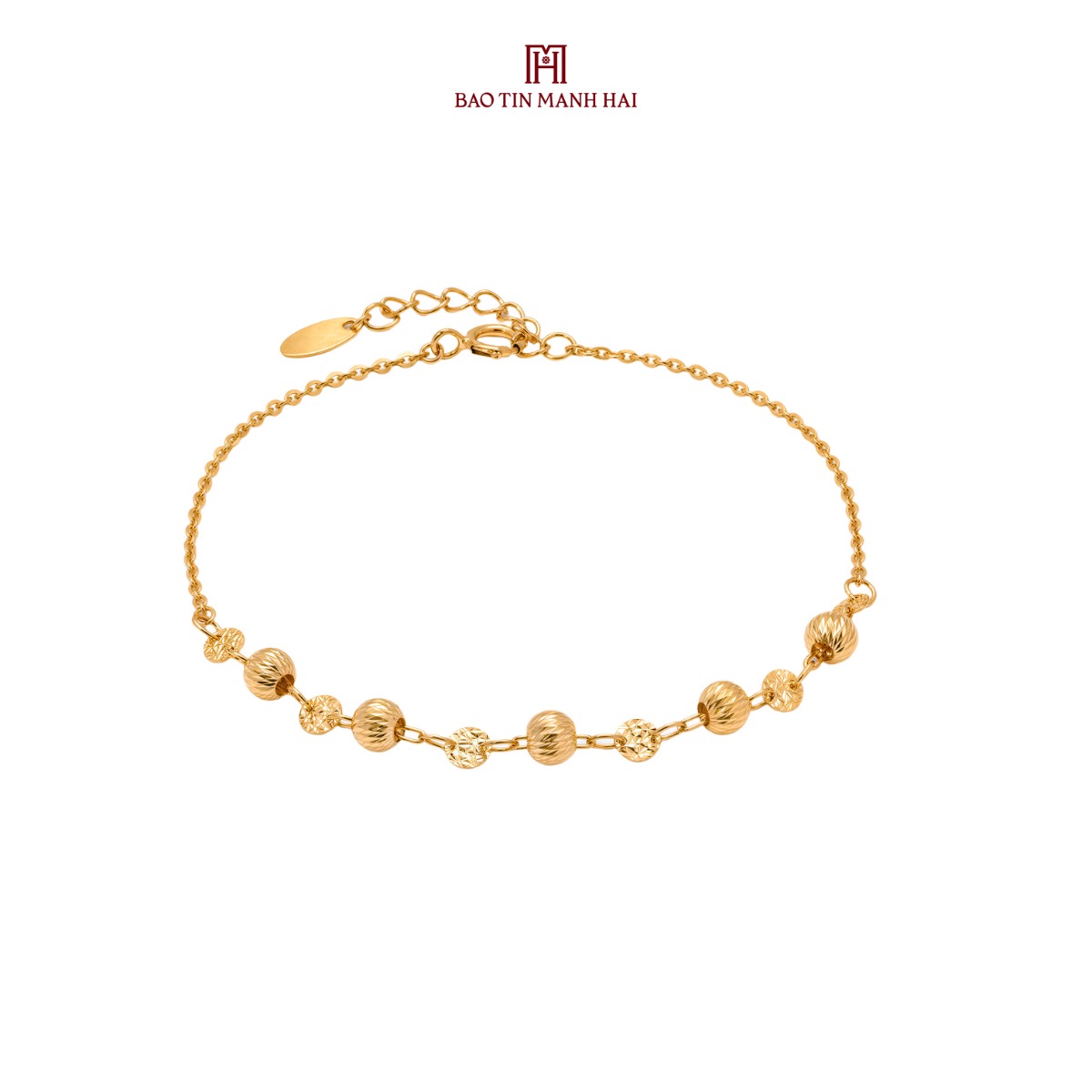 Lắc tay vàng 10K PYLTV10KD0-508009-076