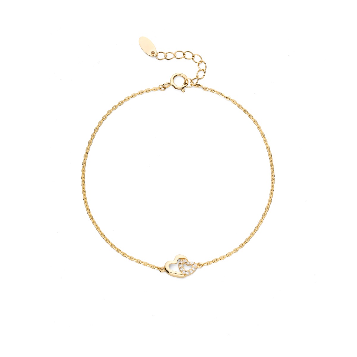 Lắc tay vàng 10K PYLTV10KDH-602008-022