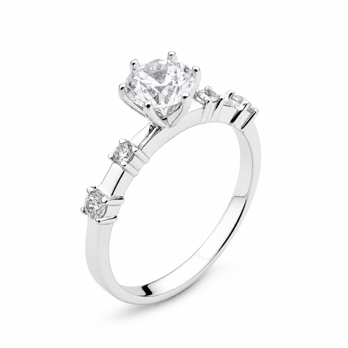 Nhẫn vàng 10K PYN1V10CZH-510051-036