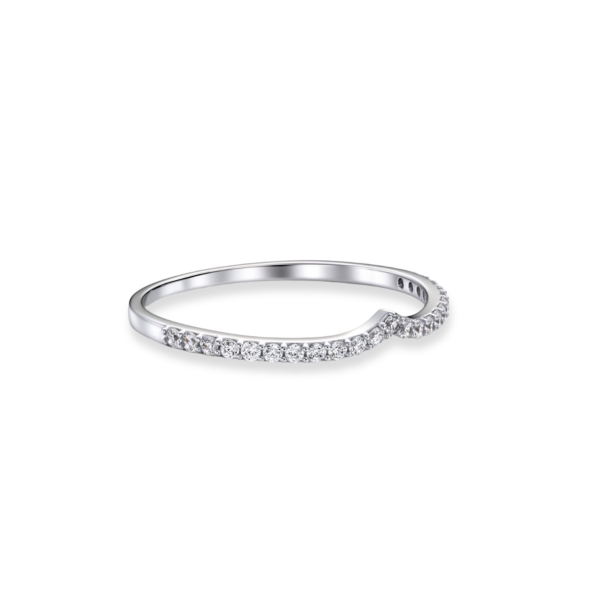 Nhẫn vàng 10K PYN1V10CZH-510079-022