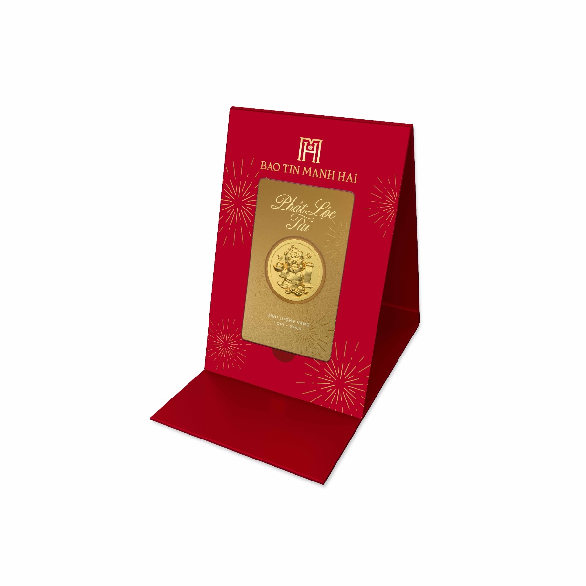 Đồng vàng Phát Lộc Tài vàng 24K QTDVV49KD0-601003-001