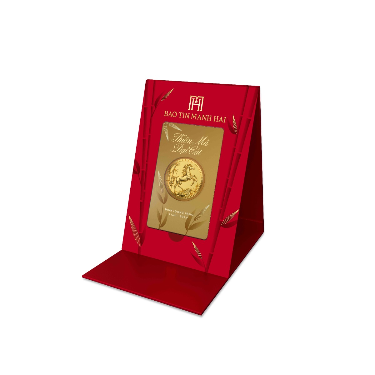 Đồng vàng Thiên Mã Đại Cát vàng 24K QTDVV49KD0-601004-001