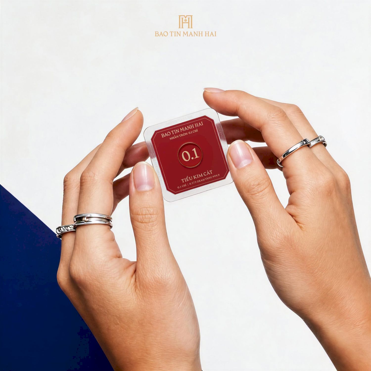 1 phân vàng tương đương 0,375 g và 0,1 chỉ (1/10 chỉ) vàng