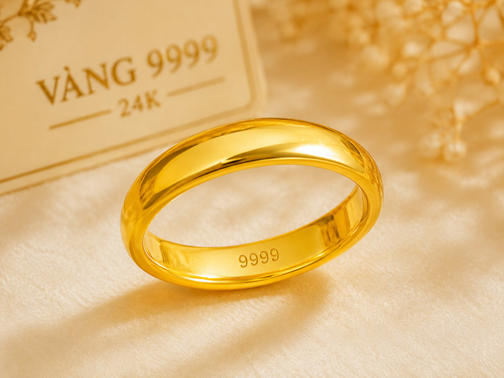 Ký hiệu 9999, 999, 750 hay 585 giúp xác định hàm lượng vàng trong sản phẩm