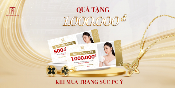 Hè rạng ngời chọn trang sức PC Ý giá hời và voucher 1 triệu đồng
