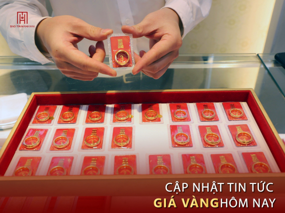 Giá vàng hôm nay (5/7/2023): Có mức tăng khiêm tốn
