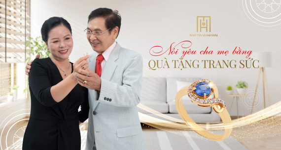 Nói yêu cha mẹ bằng quà tặng trang sức