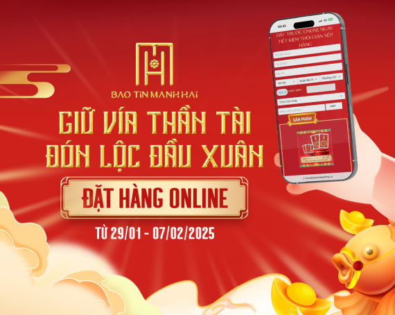 Pre-order: Giữ vía Thần Tài - Giữ tài lộc cả năm