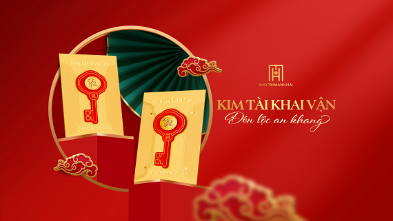 Thẻ vàng Kim Tài Khai Vận - Mở lối tài vận, đón lộc an khang