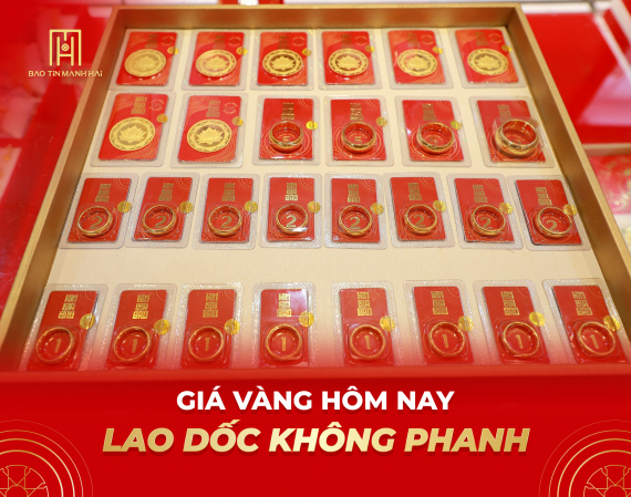 Giá vàng hôm nay (12/02/2025): Quay đầu lao dốc