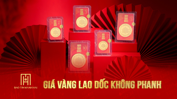 Giá vàng hôm nay (04/04/2025): Vàng thế giới lao dốc, vàng miếng SJC mất mốc 102 triệu đồng/lượng