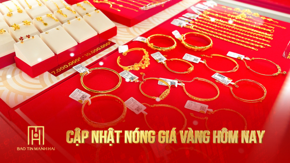Giá vàng hôm nay 9.5.2025: Trong nước và thế giới đều lao dốc