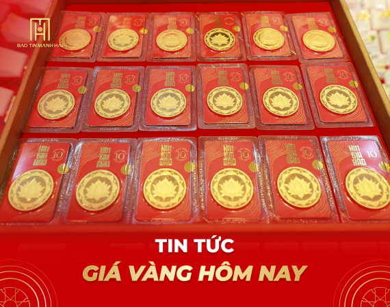 Giá vàng 10.05.2025: Giá vàng nhẫn, vàng miếng tăng cao trở lại