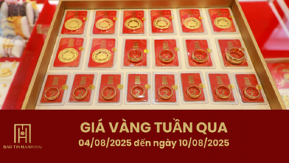 BÁO CÁO TUẦN THỊ TRƯỜNG VÀNG (04/08 - 10/08/2025)