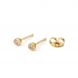 Bông tai phong cách Ý PYBTV10CZH-512001