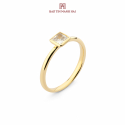 Nhẫn phong cách Ý. PYN1V10CZH-601027