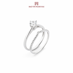 Nhẫn phong cách Ý. PYN1V10CZH-510079
