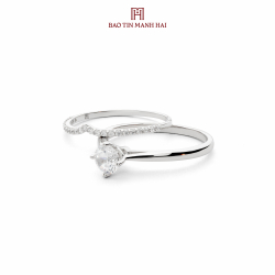 Nhẫn phong cách Ý. PYN1V10CZH-510079