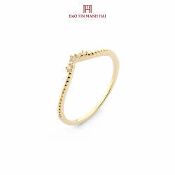 Nhẫn phong cách Ý. PYN1V10KDH-602002