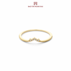 Nhẫn phong cách Ý. PYN1V10KDH-602002