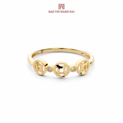 Nhẫn kim tiền PYN1V10KDH-602007